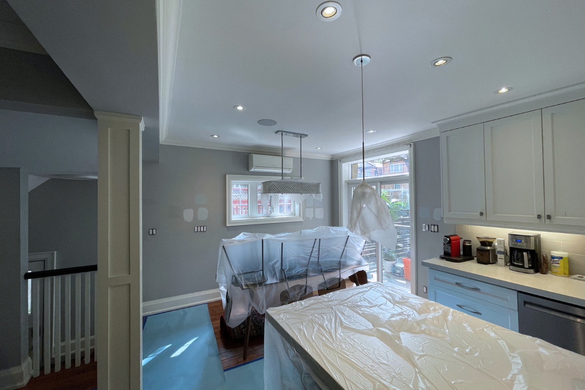 Front door rejuvenation with a fun pop of colour