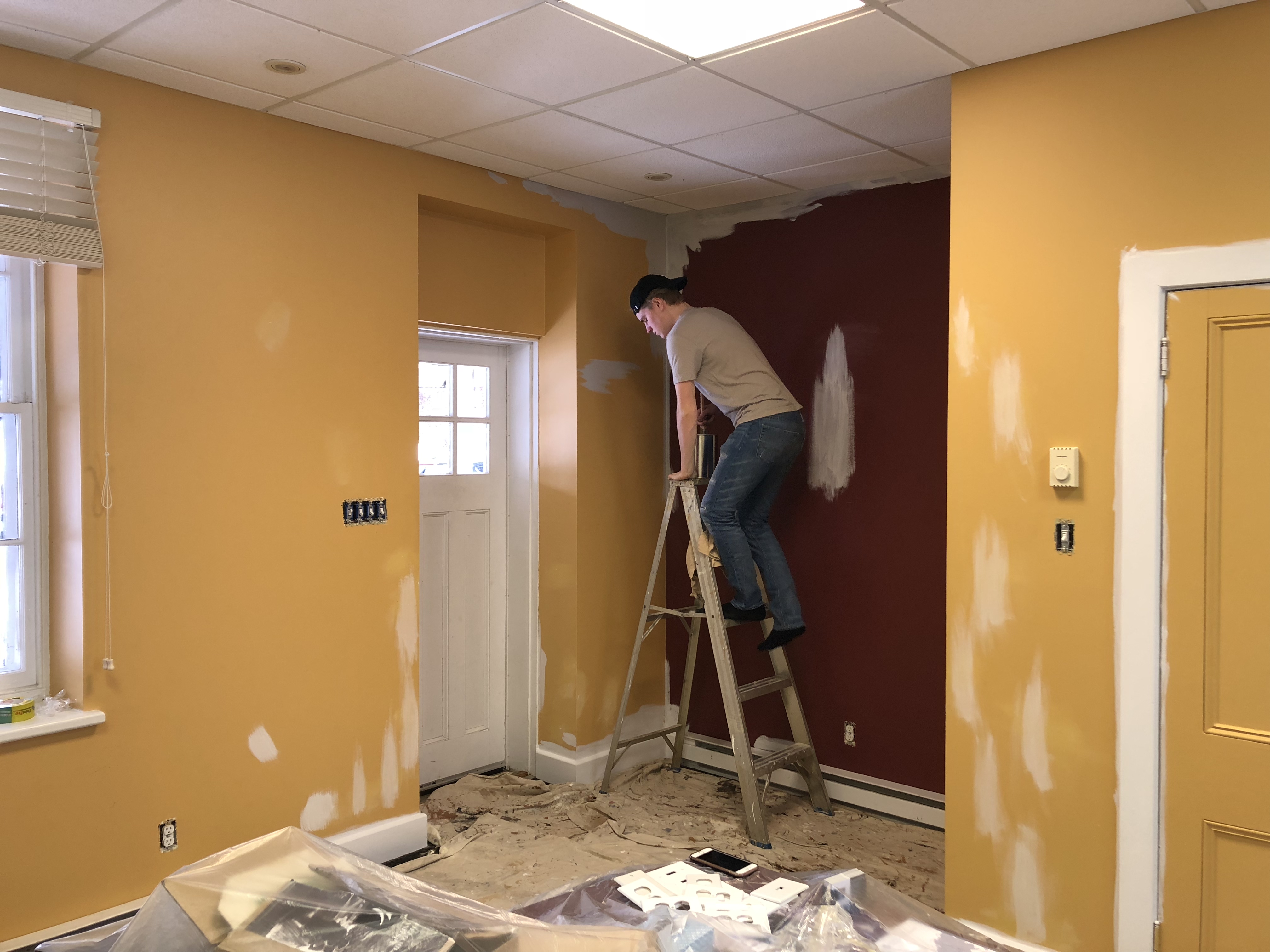 Interior painting project