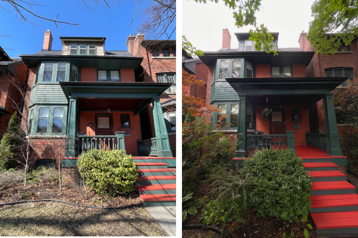 Residential painting project